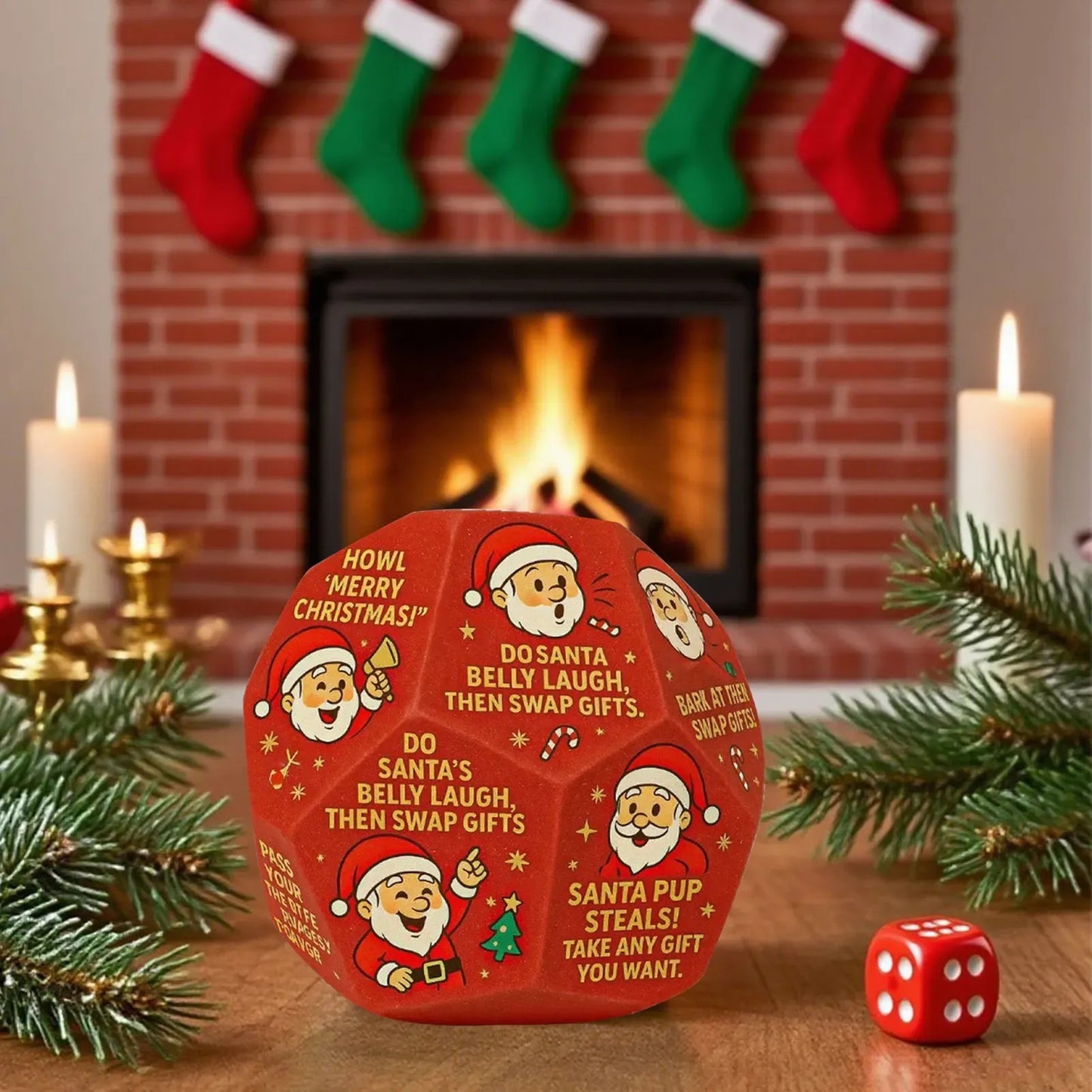 🔥LAST DAY PROMOTION- Buy 2 Get 1 Free!!🎁Hilarious Christmas Gift Exchange Party GameDice🎲🎄