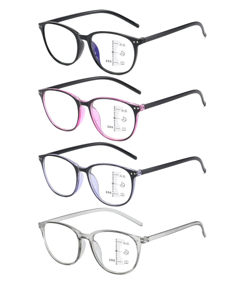 ⏰LAST DAY 50% OFF -👓Progressive Multifocal Reading Glasses | See Near & Far in One Pair | No More Switching Glasses for Men & Women