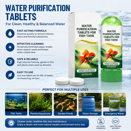 🐠💧Powerful Aquarium Water Purification Tablet