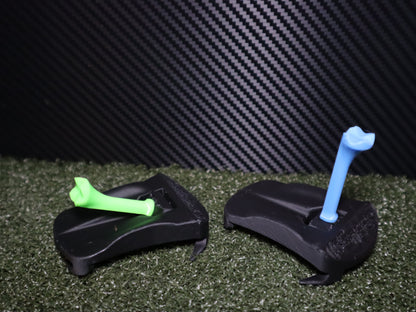 Hinged Turf Base V3 - Turf Tee for Artificial Turf---Includes Pre-Cut Tee Variety Packs