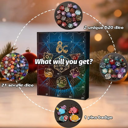 🎲🎄2025 Christmas Dice Advent Calendar