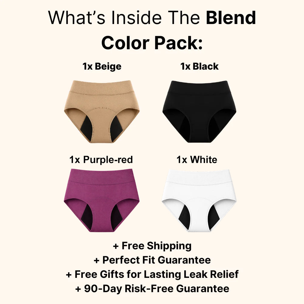 💖🌸Last Day 50% OFF|LBMLBM™  100% Leak-Proof Underwear 4-pack🔥