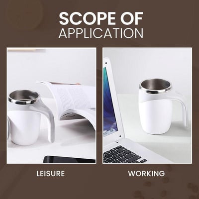 Your Coffee, Stirred to Perfection – The Magnetic Self-Stirring Mug You’ll Love ☕