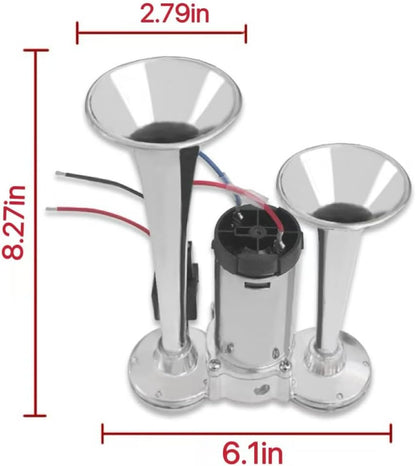 🎁Hot Sale Promotion 50% OFF🔥  Upgraded Air Horn Dual Horn