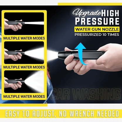 🏠🚗High Pressure Car Wash Water Gun - All-in-One Kit with Power Booster Nozzle⚡🔥