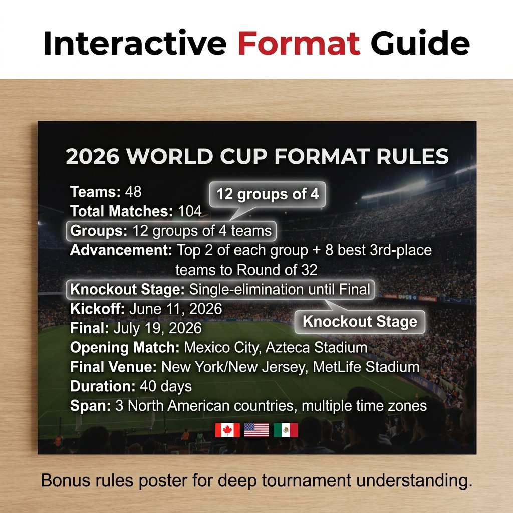 🗓️⚽ World Cup Wall Chart 2026 Poster Set🔥