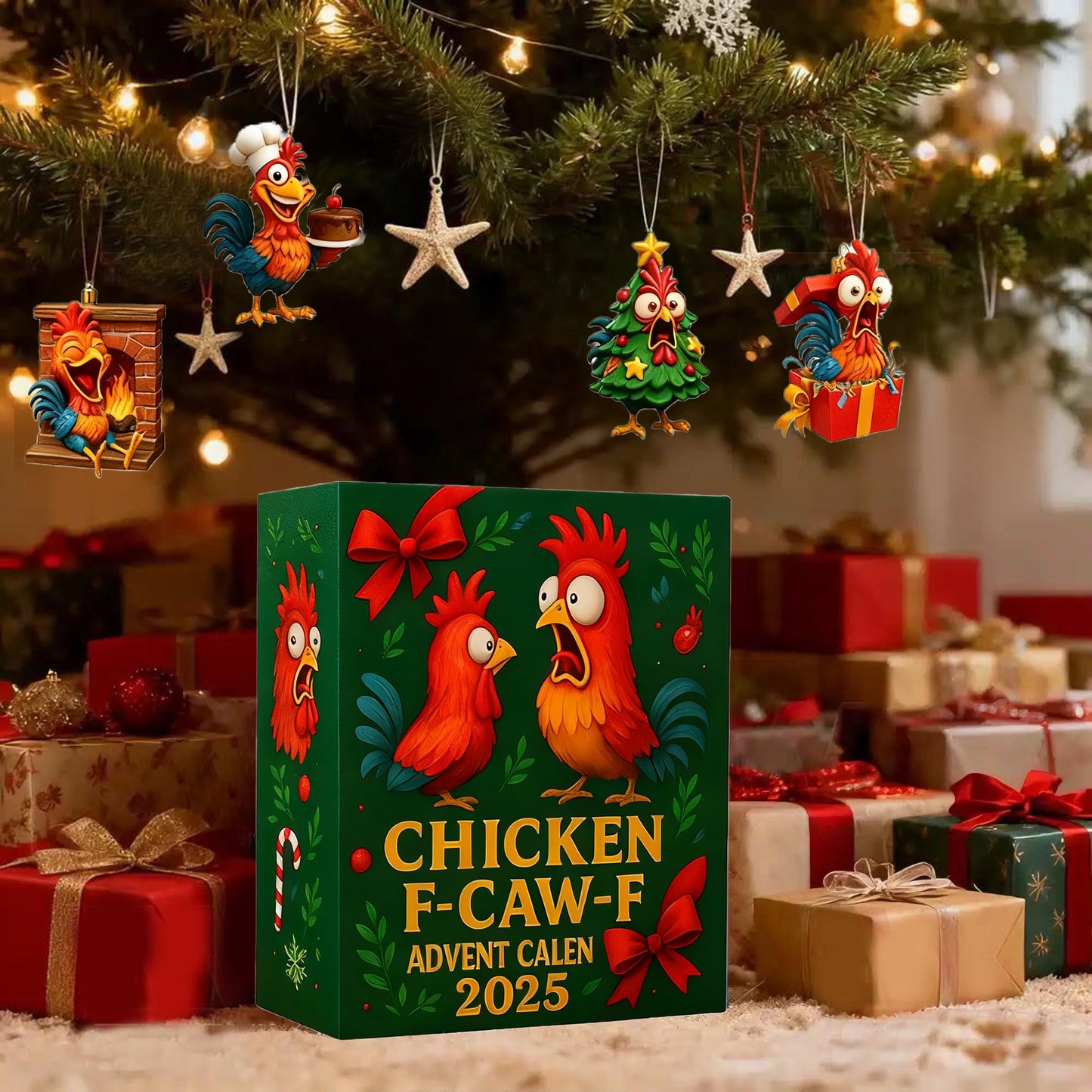 🔥🎁2025 Chicken F-Caw-F Advent Calendar Collection