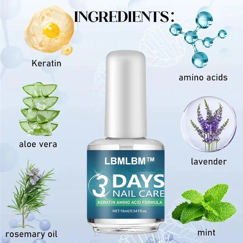 💖Last Day 50% OFF-LBMLBM™ 3 Days Nail Care Formula