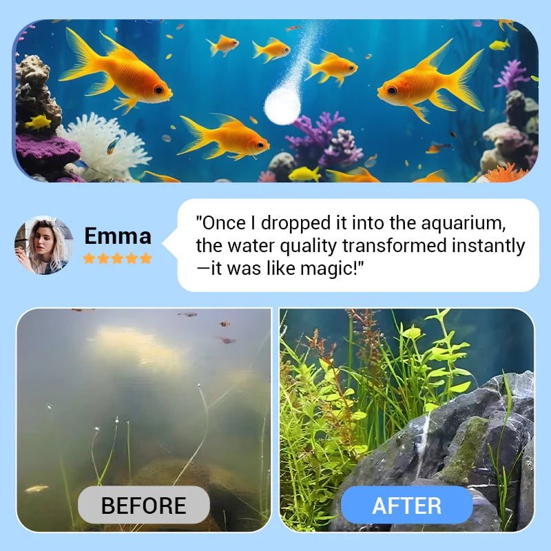 🐠💧Powerful Aquarium Water Purification Tablet