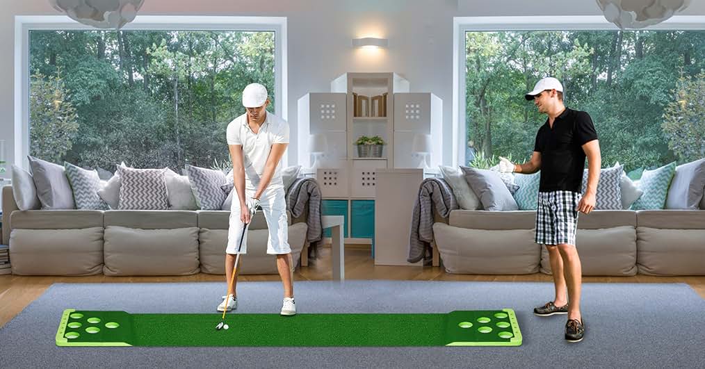 Mini Golf Games - Funny Golfer Gifts for Kids, Unique Mini Golfer On A Stick