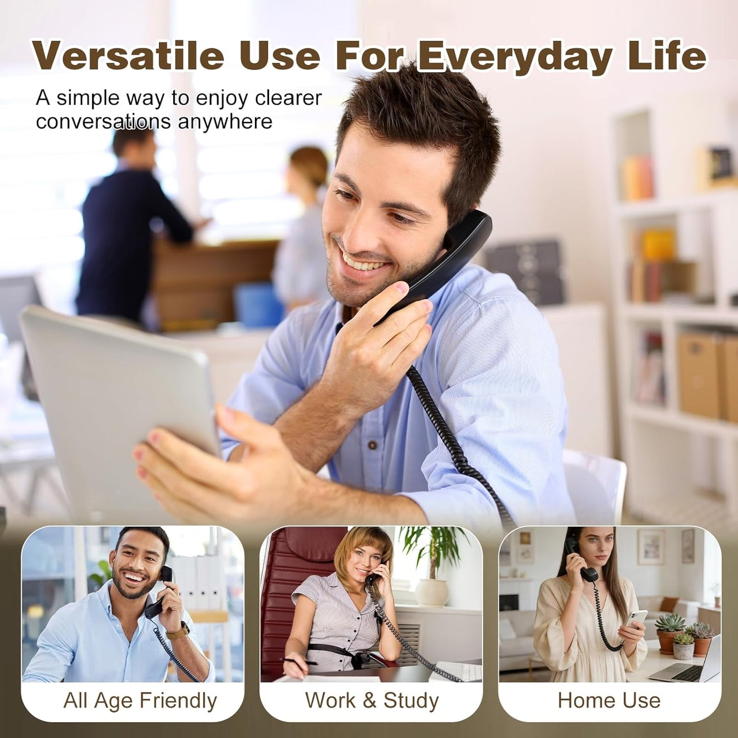 🎁Hot Sale Promotion 50% OFF🔥 New TYPE-C Straight Plug Phone Retro Mute