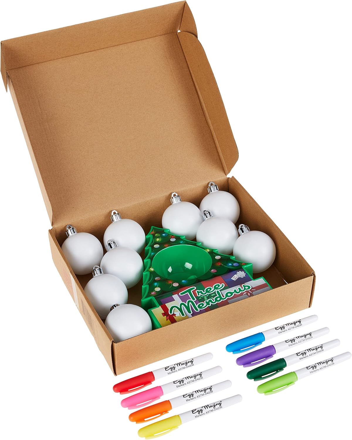 🔥LAST DAY 50% OFF - 🎄Treemendous Christmas Ornament Decorating Kit✨(Includes 6 balls)