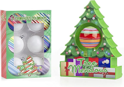 🔥LAST DAY 50% OFF - 🎄Treemendous Christmas Ornament Decorating Kit✨(Includes 6 balls)