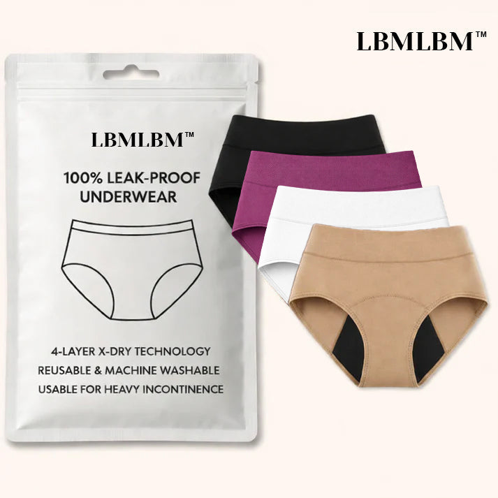 💖🌸Last Day 50% OFF|LBMLBM™  100% Leak-Proof Underwear 4-pack🔥