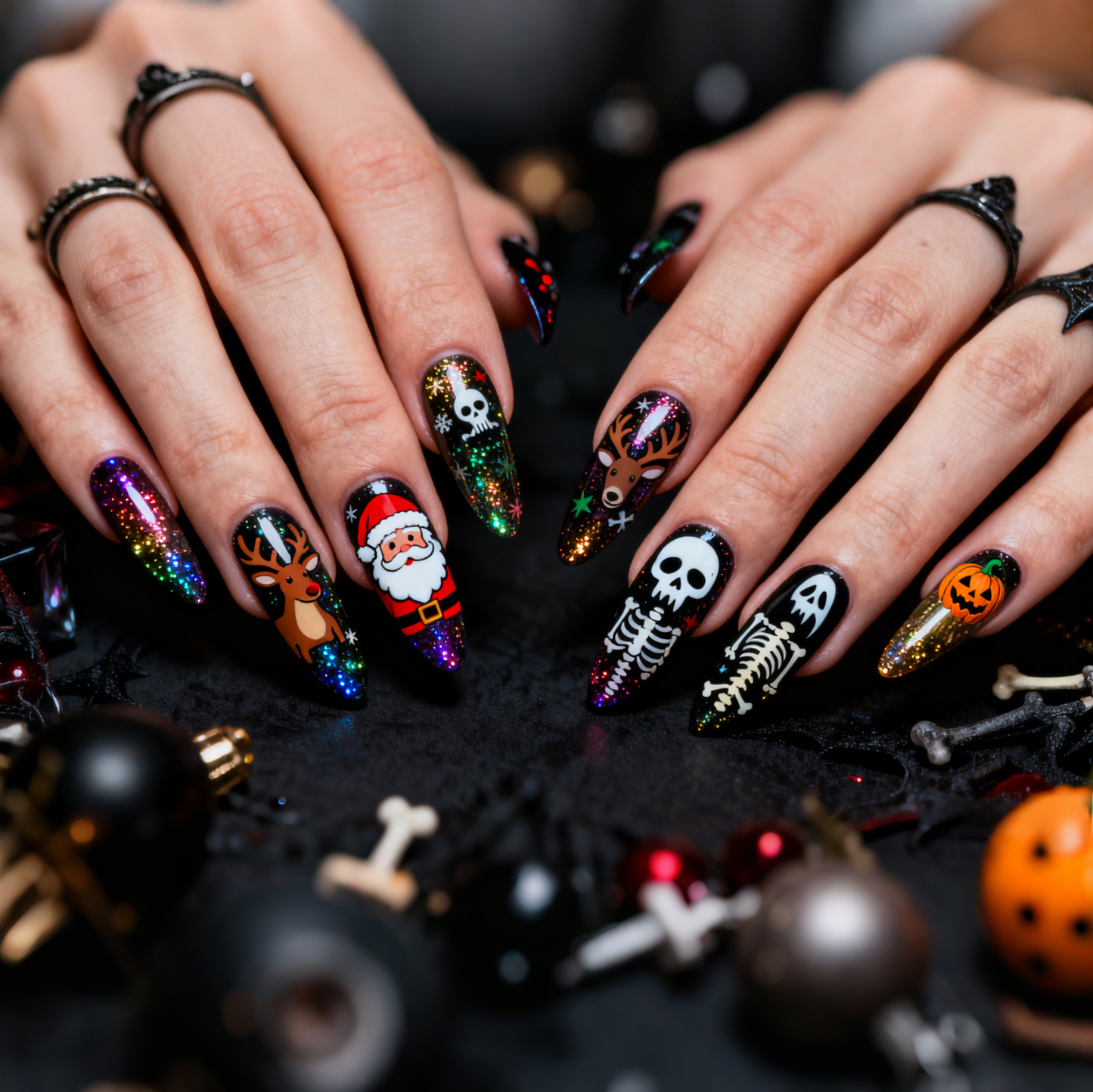 💖 Shine Bright This Christmas – Limited Edition Nail Glitter!