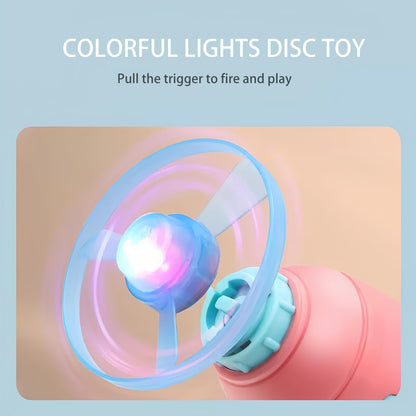 🔥7 piece set Interactive LED Flying Disc Launcher & Fetch Toy for Cats