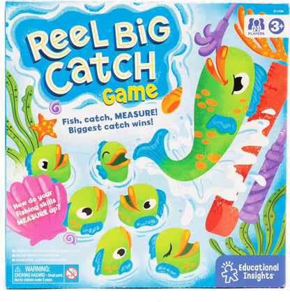 ⏰LAST DAY 49% OFF - Educational Insights Reel Big Catch Game - Fishing Games for Kids