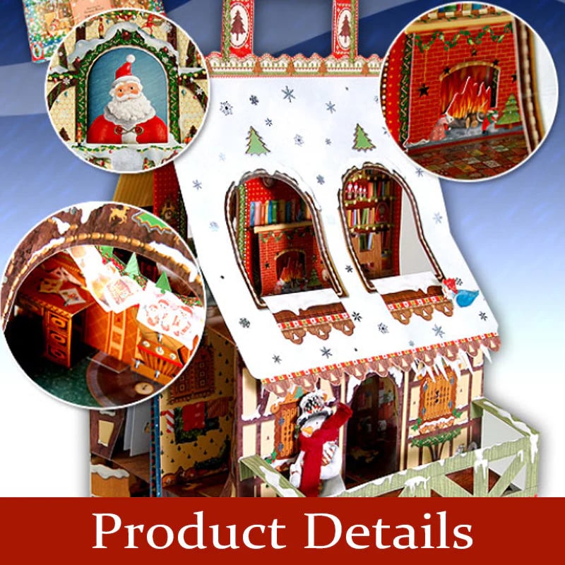 🔥Hot Sale 50% OFF - 🎅 [Immersive Fairy Tale] Christmas 3D Pop-Up Book