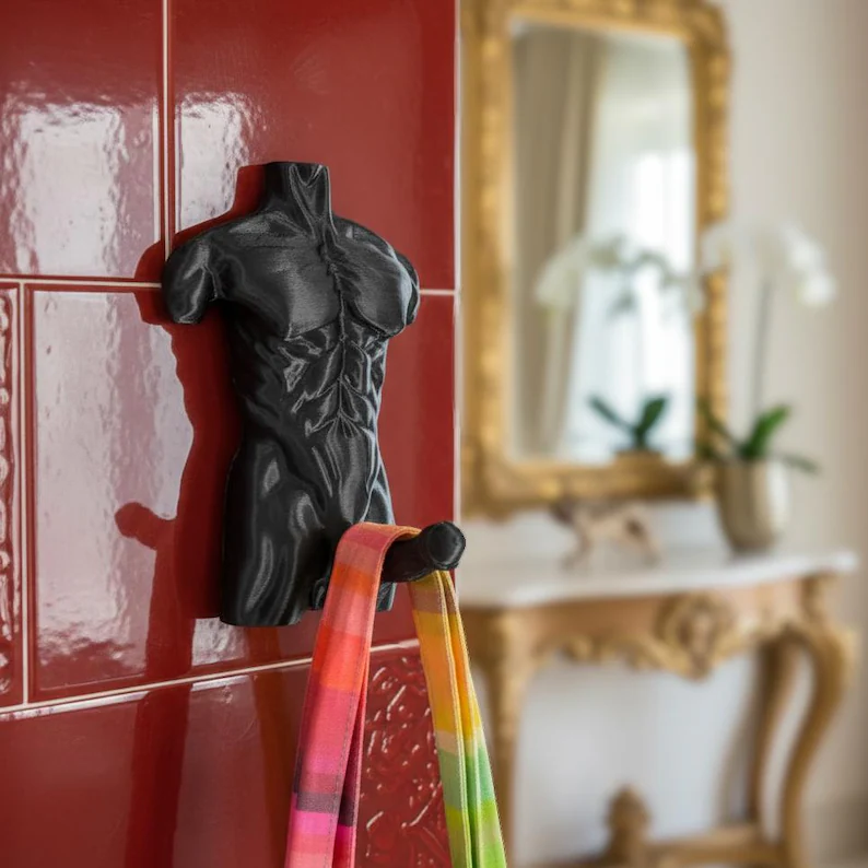 🌲Christmas Gift 50% Off--"Hung Hook" Fun Muscular Man Wall Hook