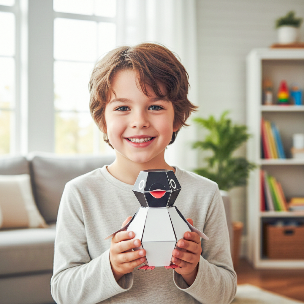 🐧Handmade bouncing exploding penguin