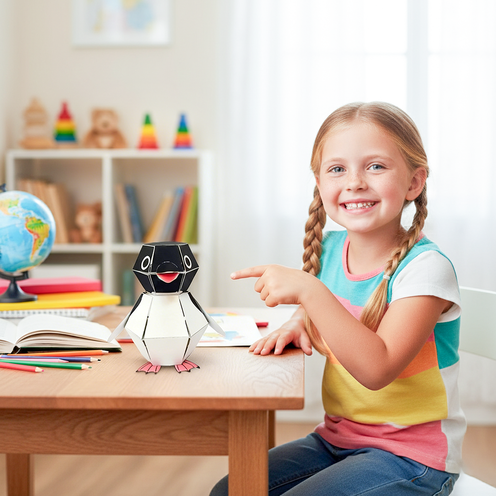 🐧Handmade bouncing exploding penguin