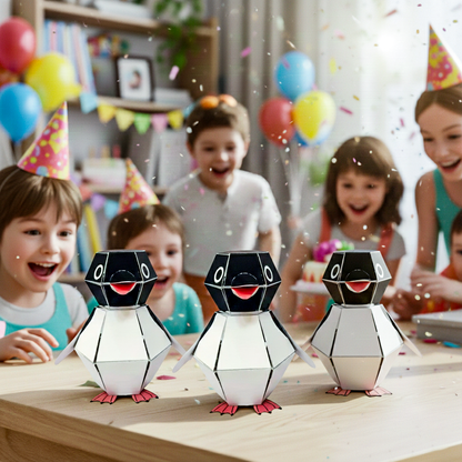 🐧Handmade bouncing exploding penguin