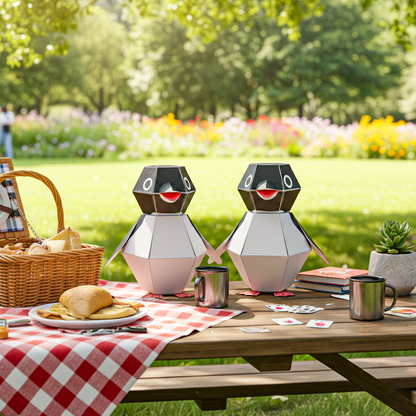 🐧Handmade bouncing exploding penguin