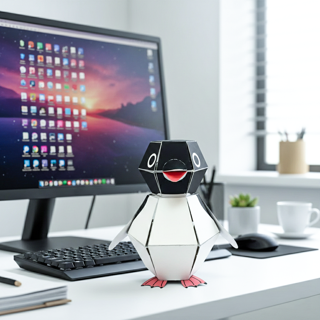 🐧Handmade bouncing exploding penguin