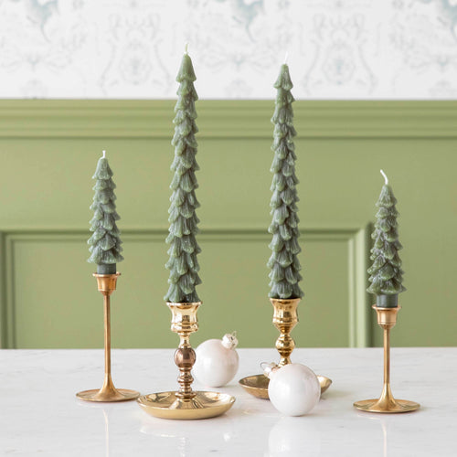 Flameless Taper Candles, Set of 2