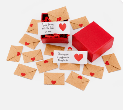 💘💌Mini Love Notes card with envelopes-Valentine's Day Love Cards