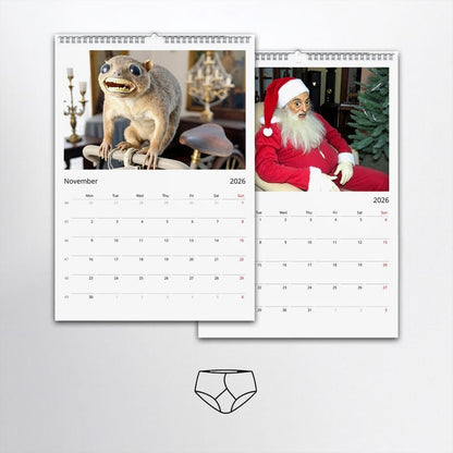 🐀2026 Bad Taxidermy Wall Calendar