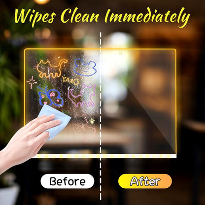 🔥🎨Hot Sale 50% OFF - ✨ Dive Into a World of Color! This 7-Color LED Board Unleashes Creativity