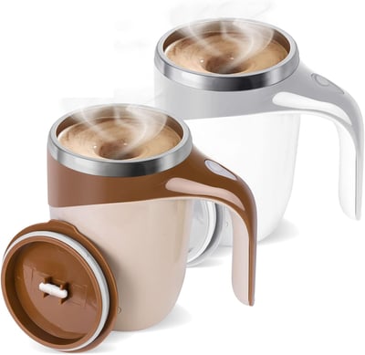 Your Coffee, Stirred to Perfection – The Magnetic Self-Stirring Mug You’ll Love ☕