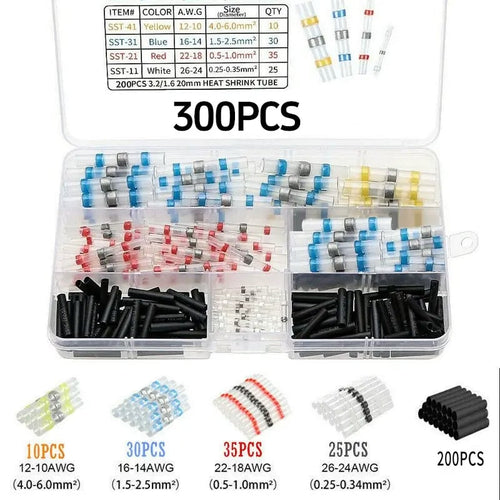 🔥300PCS Solder Seal Wire Connectors