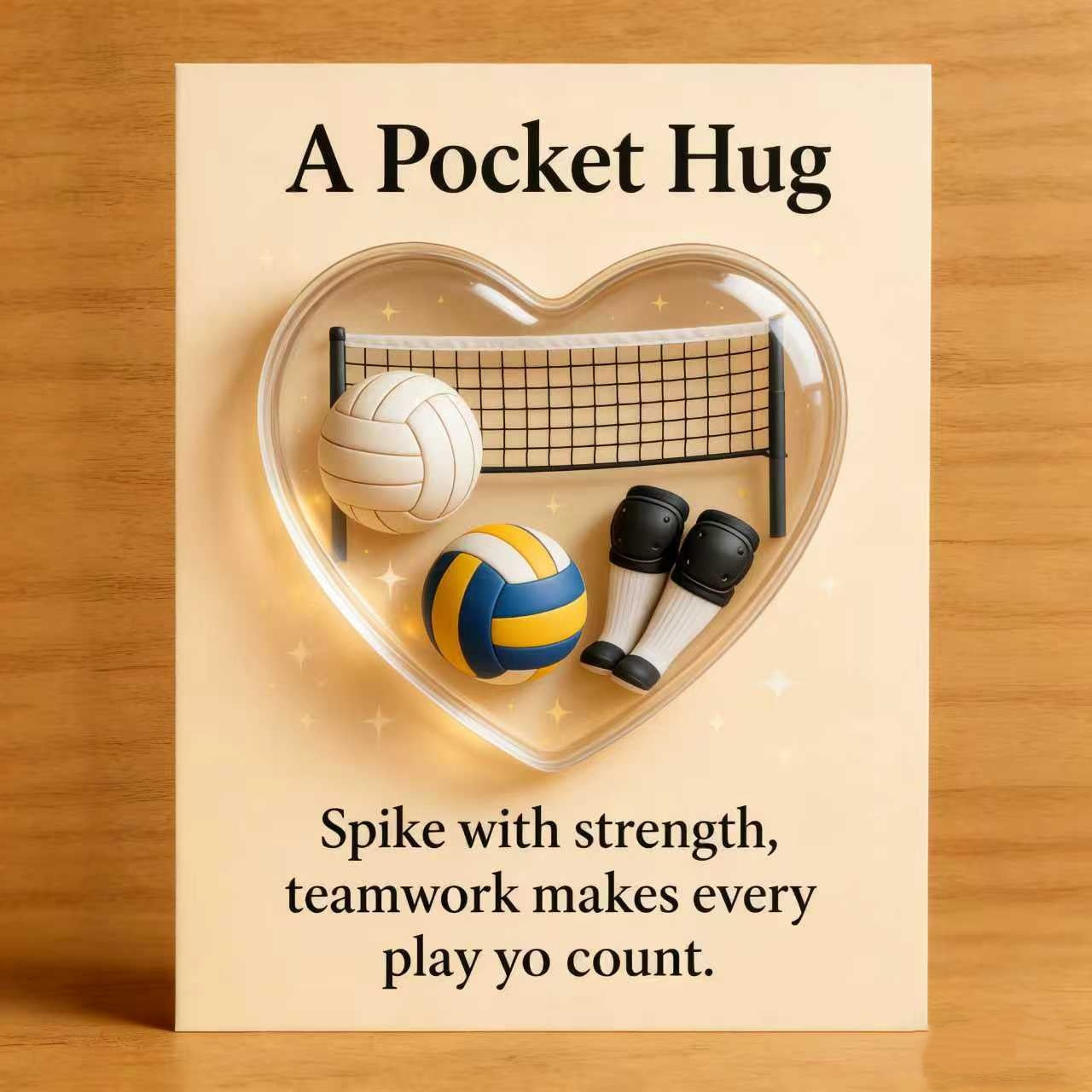 A Tiny Gift, Big Strength — Sports Pocket Hug Collection