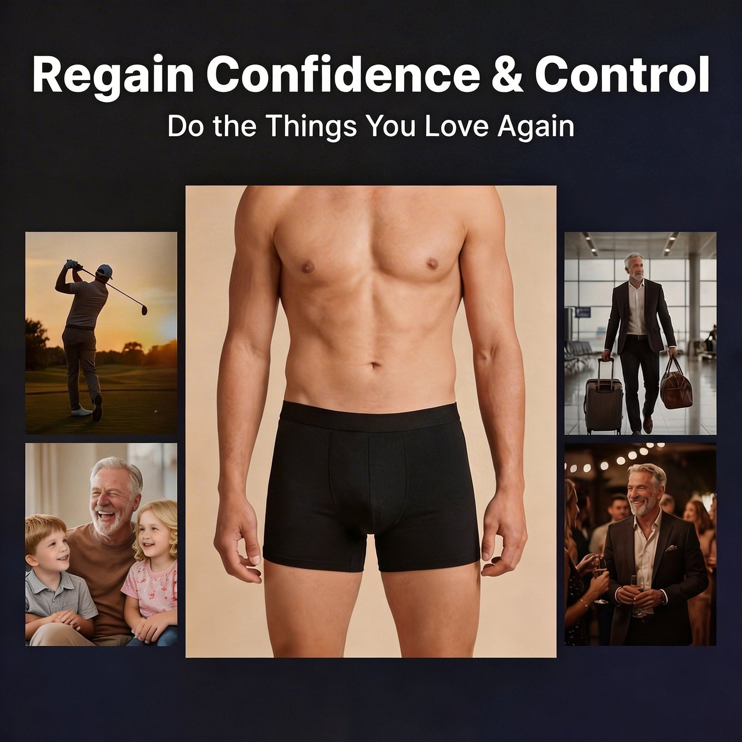 Stop Leaks & Sweat in Their Tracks. Reclaim Your Confidence with LBMLBM™