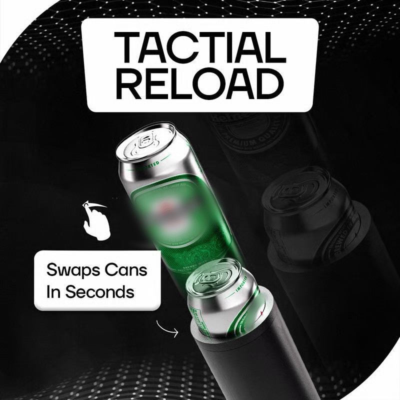 ❄️Last Day 49% OFF -Double Tactical Reload Can Holder-Ultra Chill System