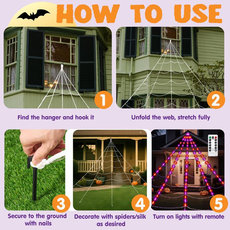 🕷️Spider Web Light🕸️