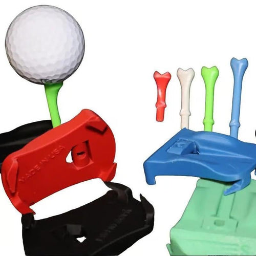 Hinged Turf Base V3 - Turf Tee for Artificial Turf---Includes Pre-Cut Tee Variety Packs
