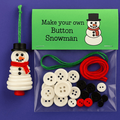 🎅🎄DIY Button Ornament Kits