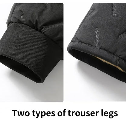 🔥Large-sized winter waterproof woolen trousers