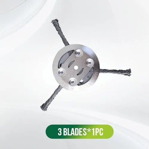 👨‍🌾6 inch Steel Wire Brush Cutter Trimmer Head
