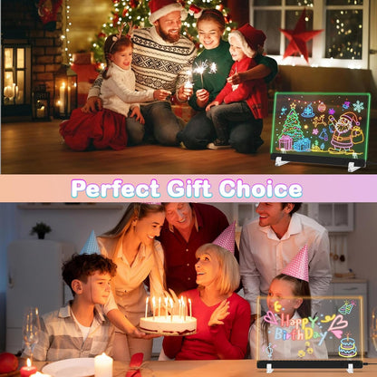 🔥🎨Hot Sale 50% OFF - ✨ Dive Into a World of Color! This 7-Color LED Board Unleashes Creativity