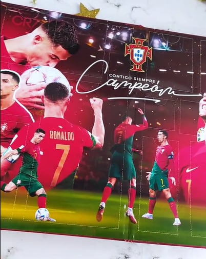 ⚽ 2025 CRISTIANO RONALDO Advent Calendar